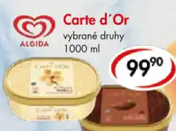 CBA Carte d'Or nabídka