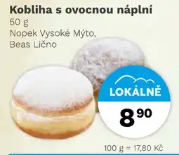 Konzum Kobliha s ovocnou náplní nabídka
