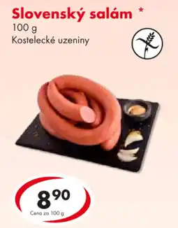 CBA Slovenský salám nabídka