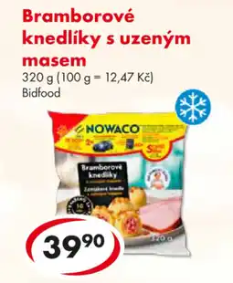 CBA NOWACO Bramborové knedlíky s uzeným masem nabídka