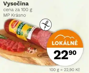 Konzum Vysočina nabídka