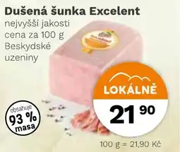 Konzum Dušená šunka excelent nabídka