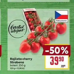 Billa Rajčata cherry Strabena balení, 250 g nabídka