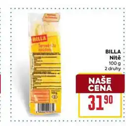 Billa BILLA Nitě 100 g nabídka