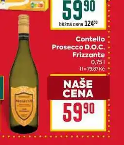 Billa Contello Prosecco D.O.C. Frizzante 0,75l nabídka