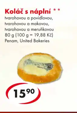 CBA Koláč s náplní nabídka