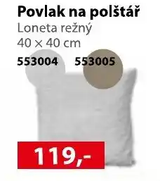 Konzum Povlak na polštář nabídka