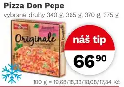 Konzum Pizza don pepe nabídka