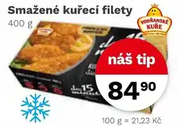 Konzum Smažené kuřecí filety nabídka