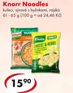 CBA Knorr Noodles nabídka