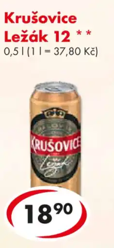 CBA Krušovice Ležák 12 nabídka