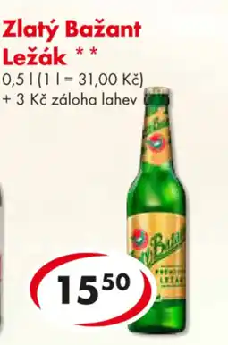 CBA Zlatý Bažant Ležák nabídka