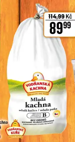 TEMPO Mladá kachna bez drobů mražená nabídka