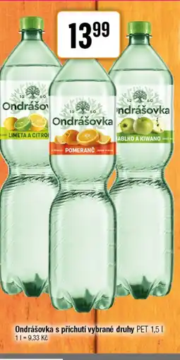 TEMPO Ondrášovka s příchutí nabídka