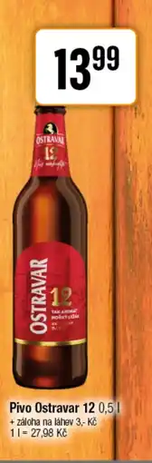 TEMPO Pivo Ostravar 12 nabídka