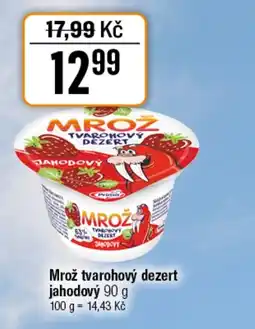 TEMPO Mrož tvarohový dezert jahodový nabídka