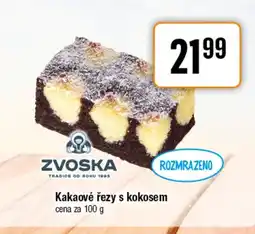 TEMPO Kakaové řezy s kokosem nabídka