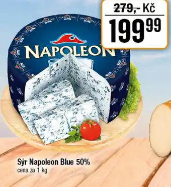 TEMPO Sýr Napoleon Blue 50% nabídka