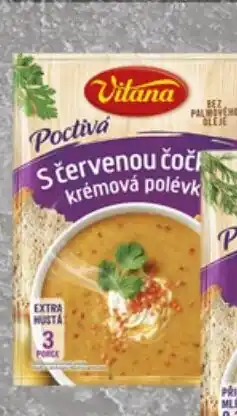 TEMPO Vitana Poctivá polévka krémová s červenou čočkou nabídka