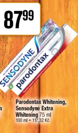 TEMPO Parodontax Whitening, Sensodyne Extra Whitening nabídka