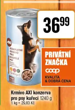 TEMPO Krmivo AXI konzerva pro psy kuřecí nabídka