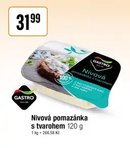 TEMPO GASTRO Nivová pomazánka s tvarohem nabídka