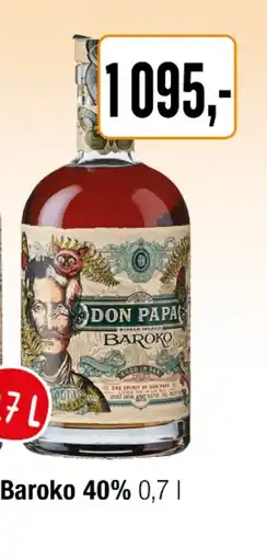 TEMPO DON PAPA Baroko 40% nabídka