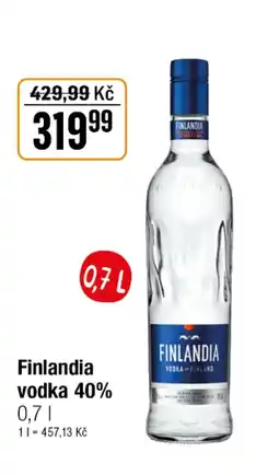 TEMPO Finlandia vodka 40% nabídka
