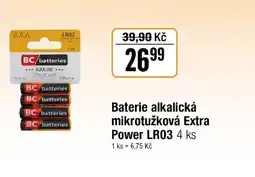 TEMPO Baterie alkalická mikrotužková Extra Power LR03 nabídka