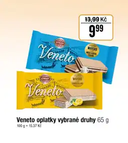 TEMPO Veneto oplatky nabídka