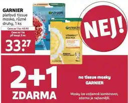 Rossmann Garnier pleťová maska nabídka
