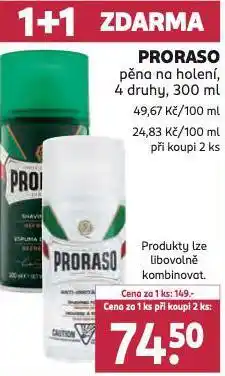 Rossmann Proraso nabídka