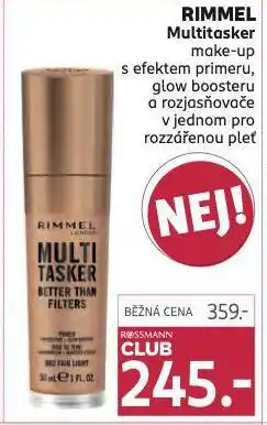 Rossmann Rimmel multitasker nabídka