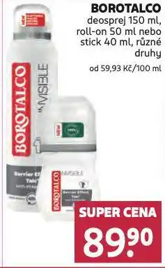 Rossmann Borotalco stick nabídka