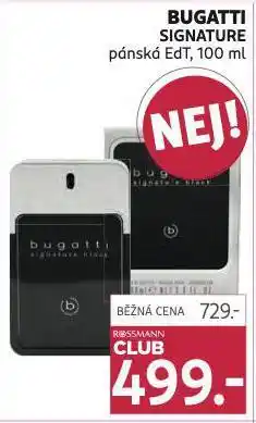 Rossmann Bugatti nabídka