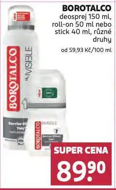 Rossmann Borotalco roll-on nabídka