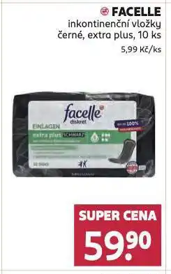 Rossmann Facelle vložky černé nabídka