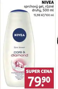 Rossmann Nivea sprchový gel nabídka