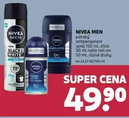 Rossmann Nivea men stick nabídka