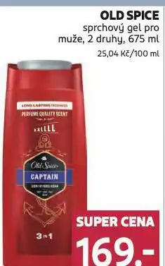 Rossmann Old spice sprchový gel nabídka