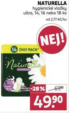 Rossmann Naturella hygienické vložky nabídka