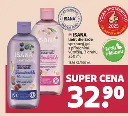Rossmann Isana sprchový gel nabídka
