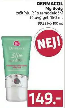 Rossmann Dermacol zeštíhlující a remodelační tělový gel nabídka