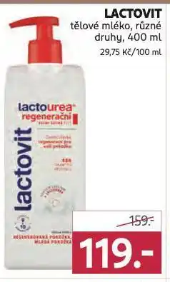 Rossmann Lactovit tělové mléko nabídka