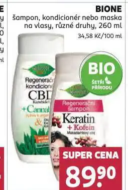 Rossmann Bione maska na vlasy nabídka