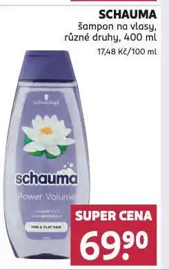 Rossmann Schauma šampon na vlasy nabídka