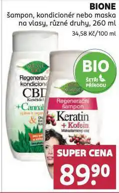 Rossmann Bione kondicionér nabídka