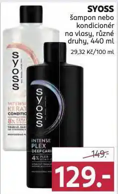 Rossmann Syoss kondicionér nabídka