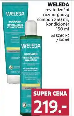 Rossmann Weleda rozmarýnový šampon nabídka