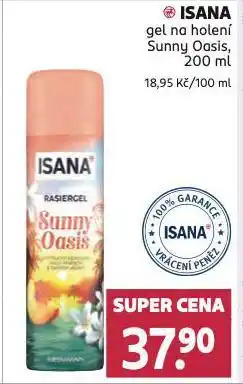 Rossmann Isana hel na holení nabídka